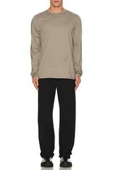 POST ARCHIVE FACTION (PAF) 7.0 Long Sleeve Center Top Warm Grey M NWT $471