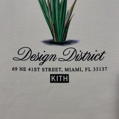 Kith Miami Design District Exclusive Macaw Tee Shirt Adult XXL Sandrift Beige