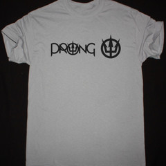 HOT NEW Prong band gray T-shirt short sleeve All sizes S to 345XL