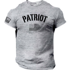 American Flag Patriot T-Shirt Mens 1776 Veteran 2A 2nd Amendment Military S-2XL