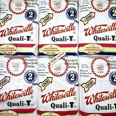 WHITESVILLE 2-PACK T-SHIRT WV73544 White Black Toyo Enterprise MADE IN JAPAN
