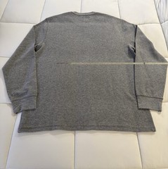 Polo Ralph Lauren Waffle Knit Long Sleeve Sleep Shirt Men’s Size XL Charcoal