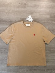 Ami Paris Men’s T-Shirt Size Large Embroidered