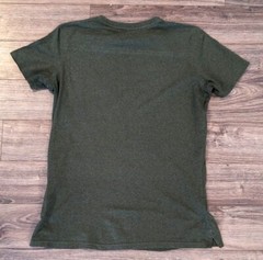 Kuhl Wildfibre T-Shirt Mens Green Melange Contrast Pocket SS Crew Neck – S