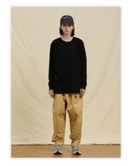 Casual Oversize T-Shirt Pullover Top Tee Cotton Long Sleeve Shirt Streetwear NEW