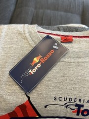 Red Bull Scuderia Toro Rosso Grey Alguersuari T-Shirt L F1 Formula One NEW