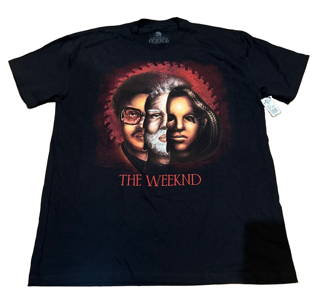 Universal Studios Hollywood USH HHN 2024 The WEEKND T-Shirt Adult Size M – NEW