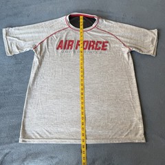 United States Air Force Short Sleeve Gray Logo T-Shirt XL