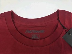 NWT Fasthouse “Gas & Beer” Mens Maroon T Shirt Size 2XL Cotton #8179