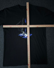 Nike Air Jordan 11 Concord Retro Black/Blue T-shirt 2009 Size L