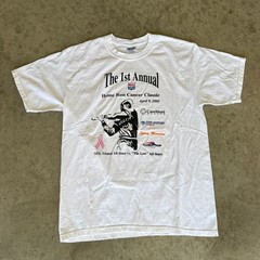 Vintage 2005 The 1st Annual NFL Alumni Home Run Cancer Classic T-Shirt