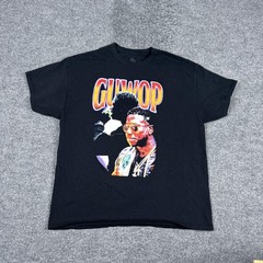 Guwop Shirt Mens Large Black Hip Hop Rap Graphic Tee Gucci Mane Music Streetwear
