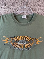 Tennessee Shoot Out Shirt Mens Extra Large Green Orange Thunder Valley FLAW