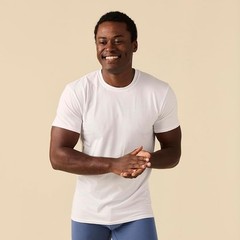 Gildan Men’s Cotton Stretch T-Shirts (2x ) 3 tees Arctic White