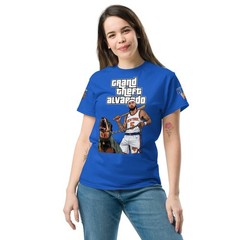 GTA 5 Jose Alvarado Grand Theft Alvarado Knicks Finals Champion Fan T-Shirt NBA