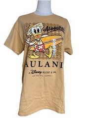 Hawaii Aulani Disney Resort Spa Aloha Donald Duck Medium T-shirt Short Sleeve