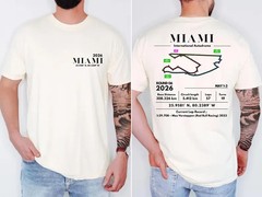 Miami F1 2026 Grand Prix Racing, Formula 1 Racing S-5XL, F1 Race Day Apparel