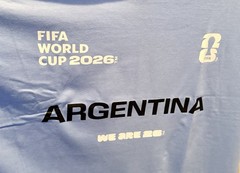 FIFA World Cup 2026 Argentina Shirt– Official “We Are 26” Team Argentina T-Shirt