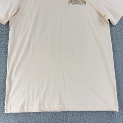 Pendleton Woolen Mills Mens Large Ivory Graphic Short Sleeve Crew Neck Tee Top