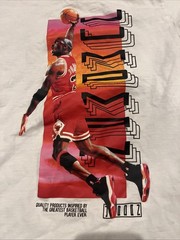 Nike Air Jordan 11 Retro Legacy Photo White T-Shirt Bred Concord White Sz M