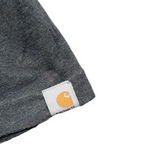 Carhartt T Shirt Large Men’s Grey Cotton Work Wear Graphic Relaxed Fit Paddock
