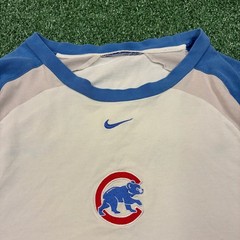 Y2K Nike Center Swoosh Chicago Cubs Baseball T-shirt
