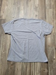 Batman T-Shirt Mens XL Gray Classic Logo DC Comics Superhero Tee Retro