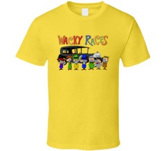 Wacky Races The Ant Hill Gangsters Mob Classic Retro Cartoon Throwback T Shirt