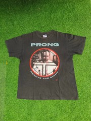 Vintage 90s Prong Remove The Sight Hanes T-shirt