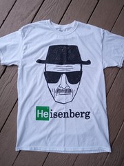 Breaking Bad T Shirt Heisenberg Men’s T Shirt Sz MEDIUM T Shirt
