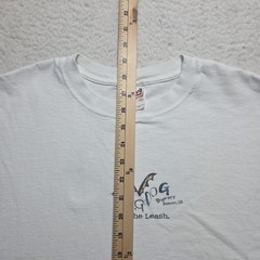 Vintage Ralph Steadman Flying Dog Brewery T Shirt Size 2XL Graphic White