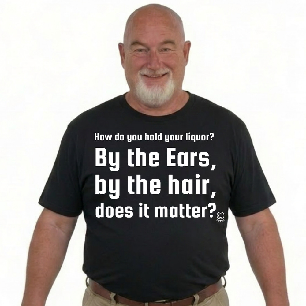 Kev’s Cruising Shirt – 100% Cotton – Multi Colours – How do you hold your liquor