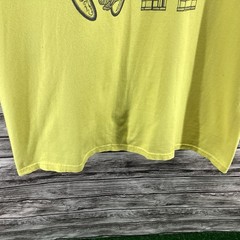Vintage Lance Armstrong Shirt Mens Large Yellow 99 Le Tour de France USPS Promo