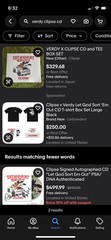 SEALED Verdy x Clipse “Let God Sort ’Em Out” CD + T-Shirt Box Set 5 – Size L