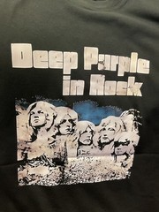 (NEW) Deep Purple In Rock album T shirt BLACK Large