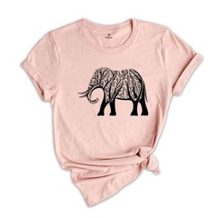 Cute Elephant Shirt, Cute Animal Shirt, Elephant Shirt, Animal Lover Shirt, Elep