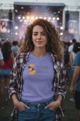 Starry Group T-Shirt – Wireless Internet Industry Bankrupt Logo Tee