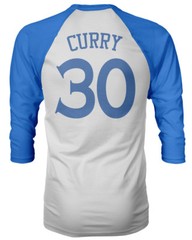 Golden State Warriors “The Town” Stephen Curry #30 Mens Raglan T-Shirt