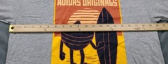 adidas Originals “Protect What You Love” Graphic Gray T-Shirt Mens Size Medium