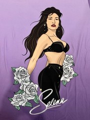 NEW Selena Quintanilla Queen Of Tejano Music T Shirt Sizes XS, S, M, L, XL, 2X