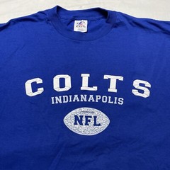 Vintage 90s Indianapolis Colts T-Shirt Men’s XL NFL Football Team Logo Hipster