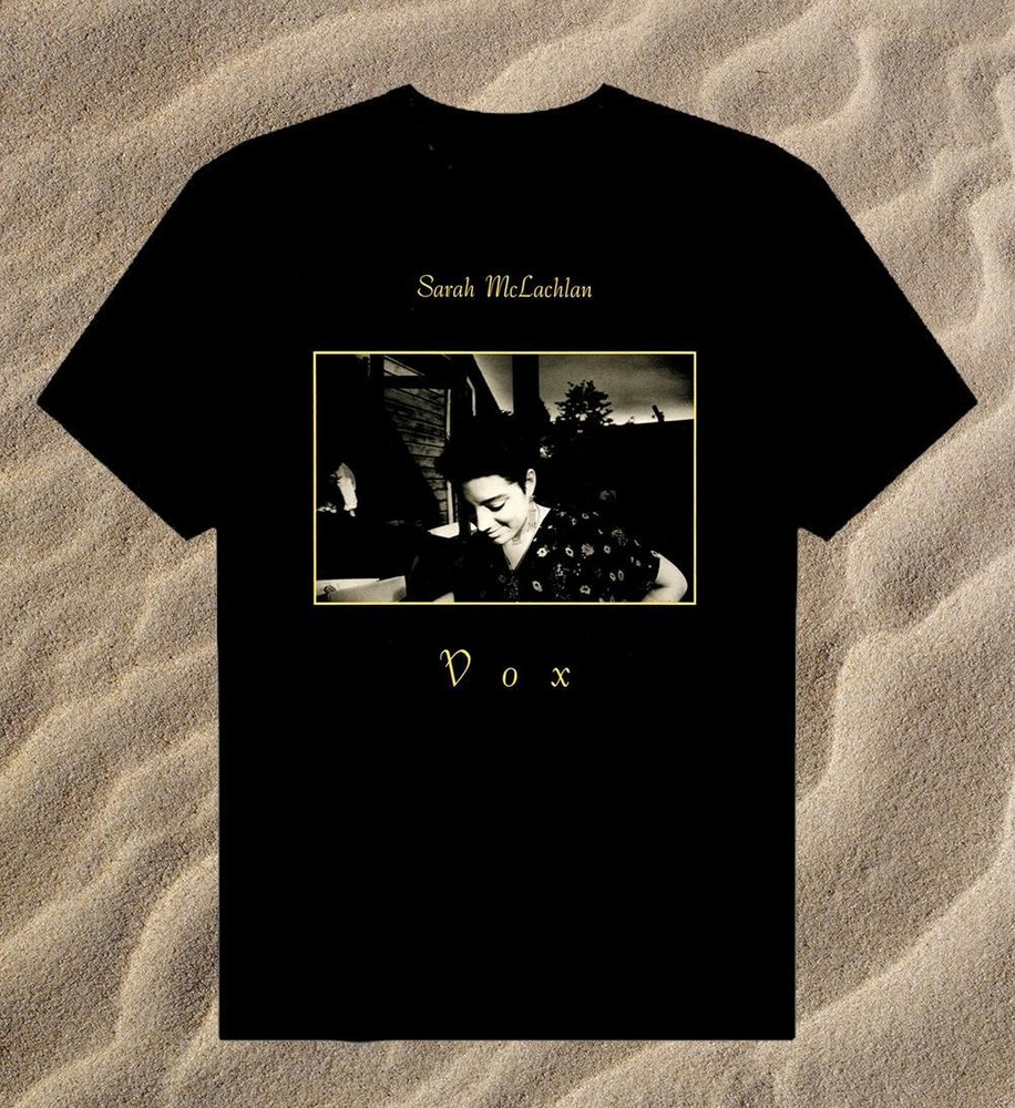 Sarah McLachlan – Vox T-Shirt Cotton Tee For Men S To 4XL NA1464
