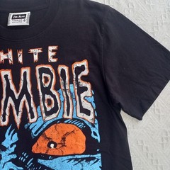 The Roxx White Zombie Band T Black M White Zombie Excellent Condition