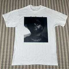 SAMPLE The Weeknd Photo Tee T Shirt Black White Men’s Sz L New