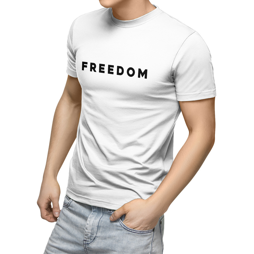 Freedom White T Shirt