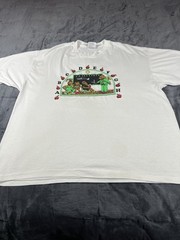 Vintage 90s Alphabet Art T Shirt White , Single Stitch size XXL￼