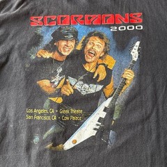 Vintage 2000 Scorpions Moment of Glory Tour Concert Band T-Shirt