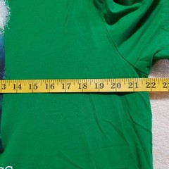 Guinness T-Shirt Tee Mens XL Green Solid Graphic Short Sleeve 100% Cotton