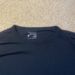 Perry Ellis Portfolio Men’s T‑Shirt Black XL Short Sleeve Crewneck Cotton Blend