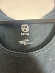 Emojinx Men’s Graphic Tank Top Black Emoji Collage Smiley Face